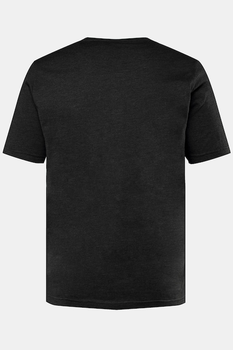 Men+ Henley, Basic, Halbarm, Rundhals, bis 8 XL