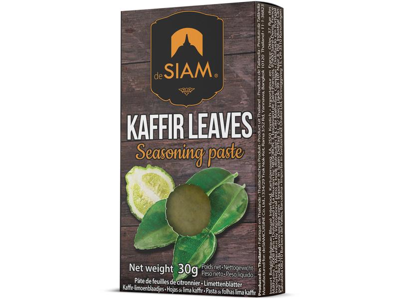 deSIAM Kaffir Leave Paste 30 g Kaffirblätter Paste aus Thailand