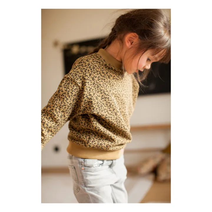 Marlot Paris Sweat Léopard Poppy | Camel