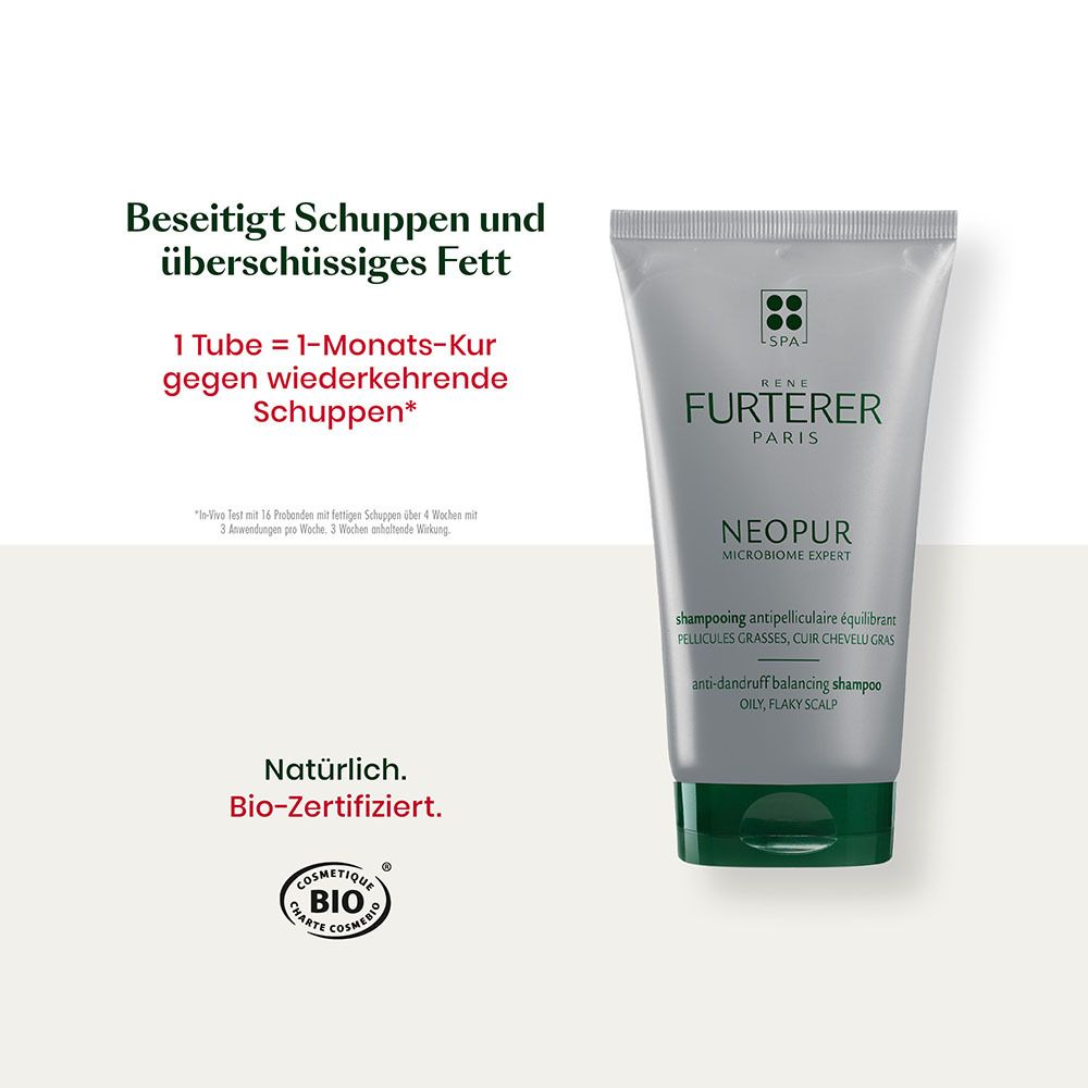 RENE FURTERER NEOPUR Ausgleichendes Anti-Schuppen Shampoo für fettige Schuppen & Kopfhaut - bei Schuppen