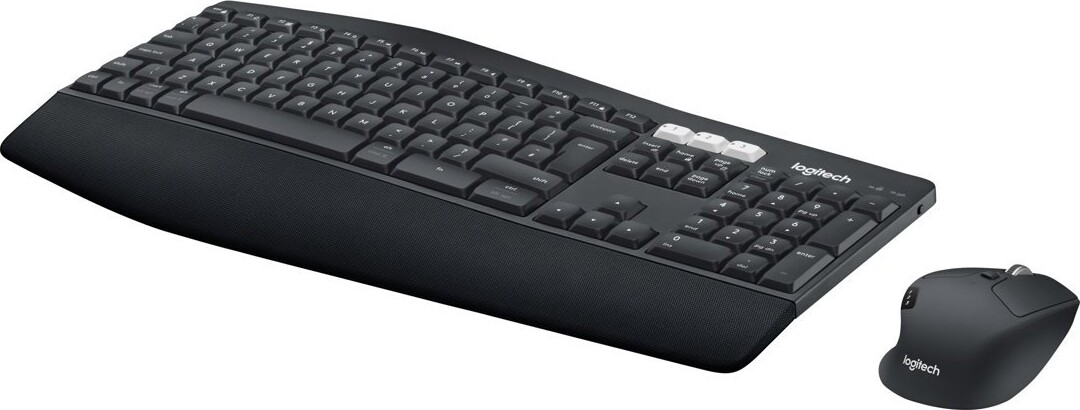 Logitech Mk850 - Trådløst Tastatur Og Mus Sæt - Nordisk