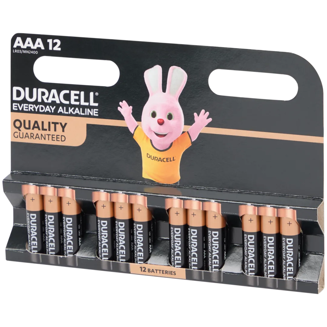 Duracell batterijen AAA 12 stuks