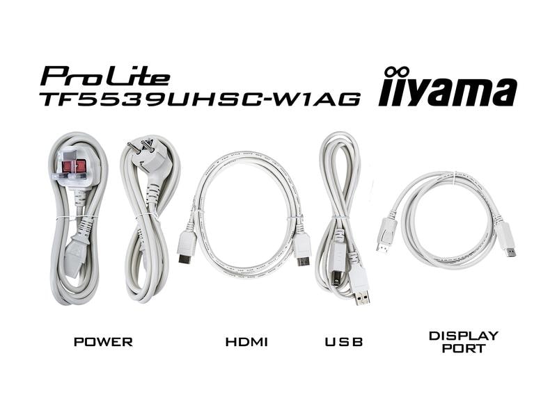 iiyama Touch Display TF5539UHSC-W1AG Projiziert-kapazitiv 5 55