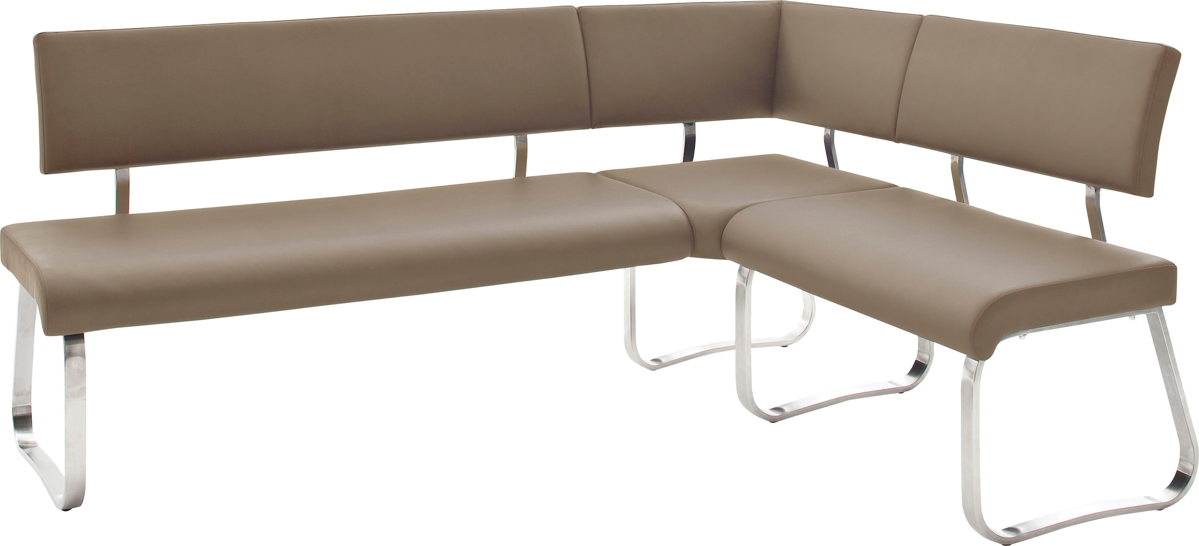 MCA furniture Eckbank »Arco« Eckbank frei im Raum stellbar, Breite 200 cm, belastbar bis 500 kg