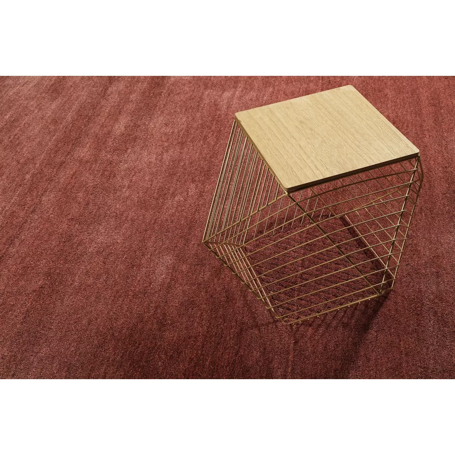 Esprit Hochflorteppich #loft rot-braun
