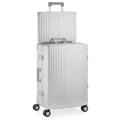 Laptophülle Aluminium, Silberfarben