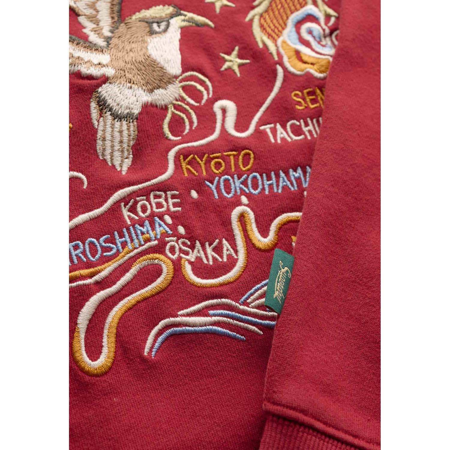 Superdry  Suika Embroidered Loose Sweat