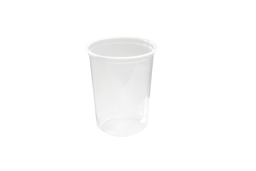 Plastic bakjes rond 1000cc
