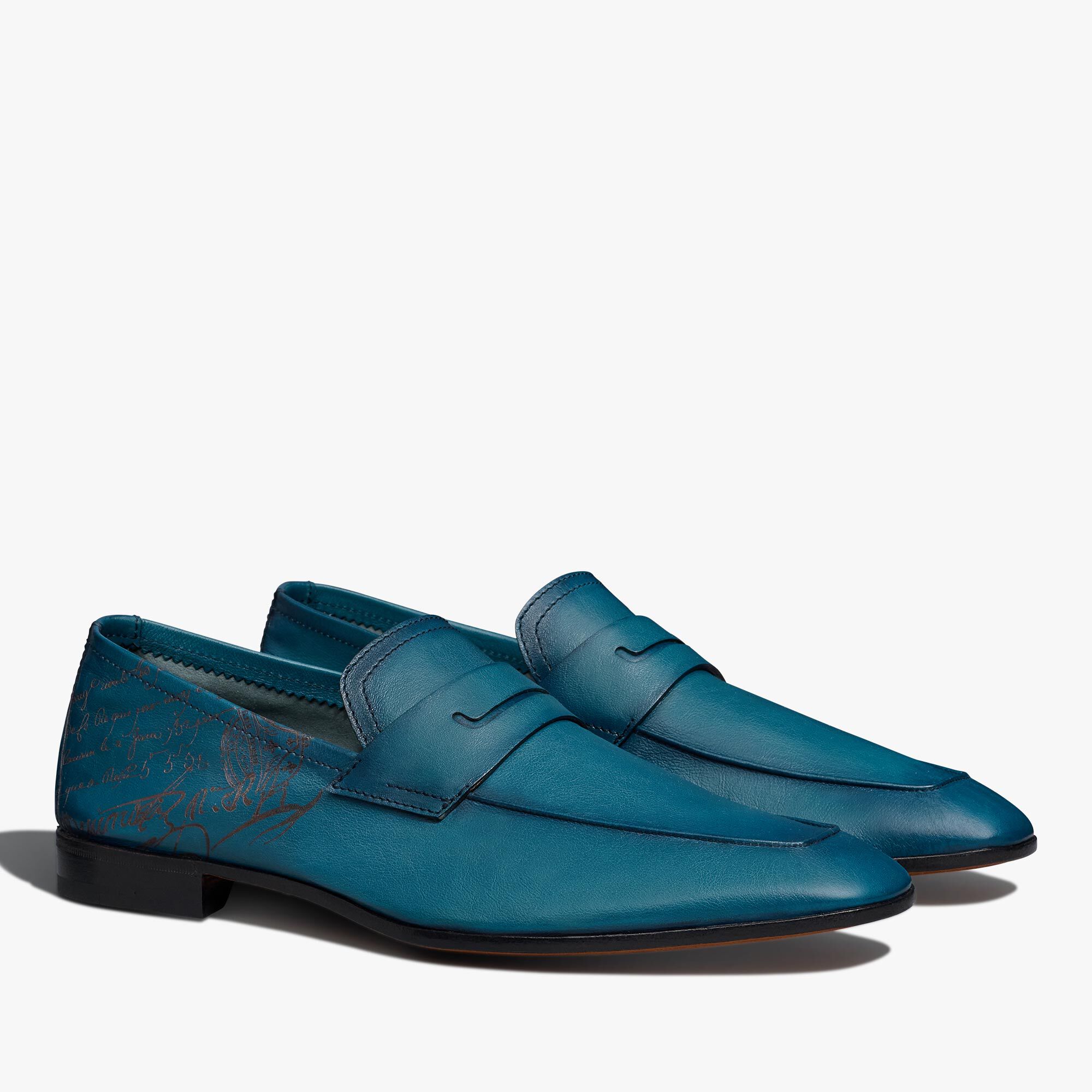 Mocassin Lorenzo En Cuir De Kangourou Scritto