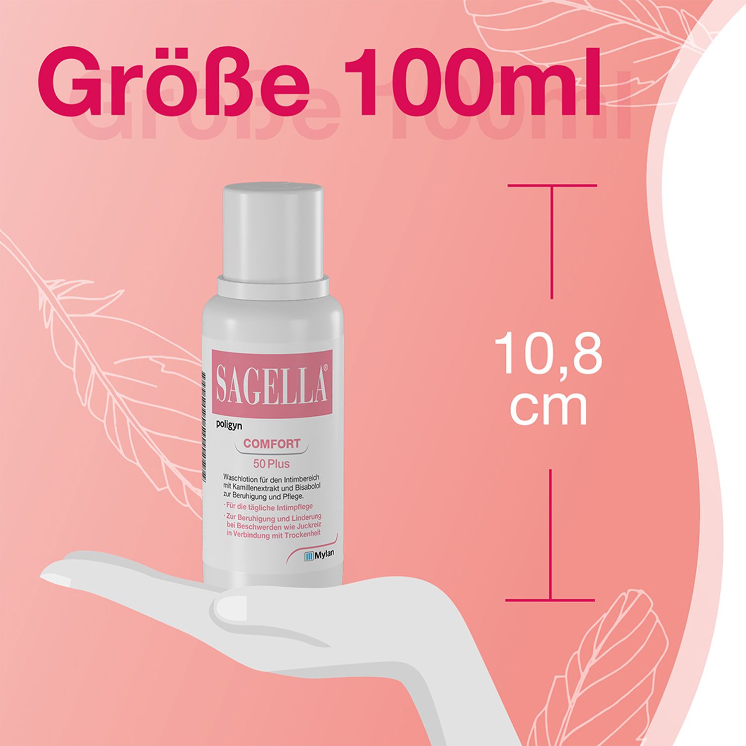 SAGELLA® poligyn - Comfort 50 Plus - Intimwaschlotion für Frauen