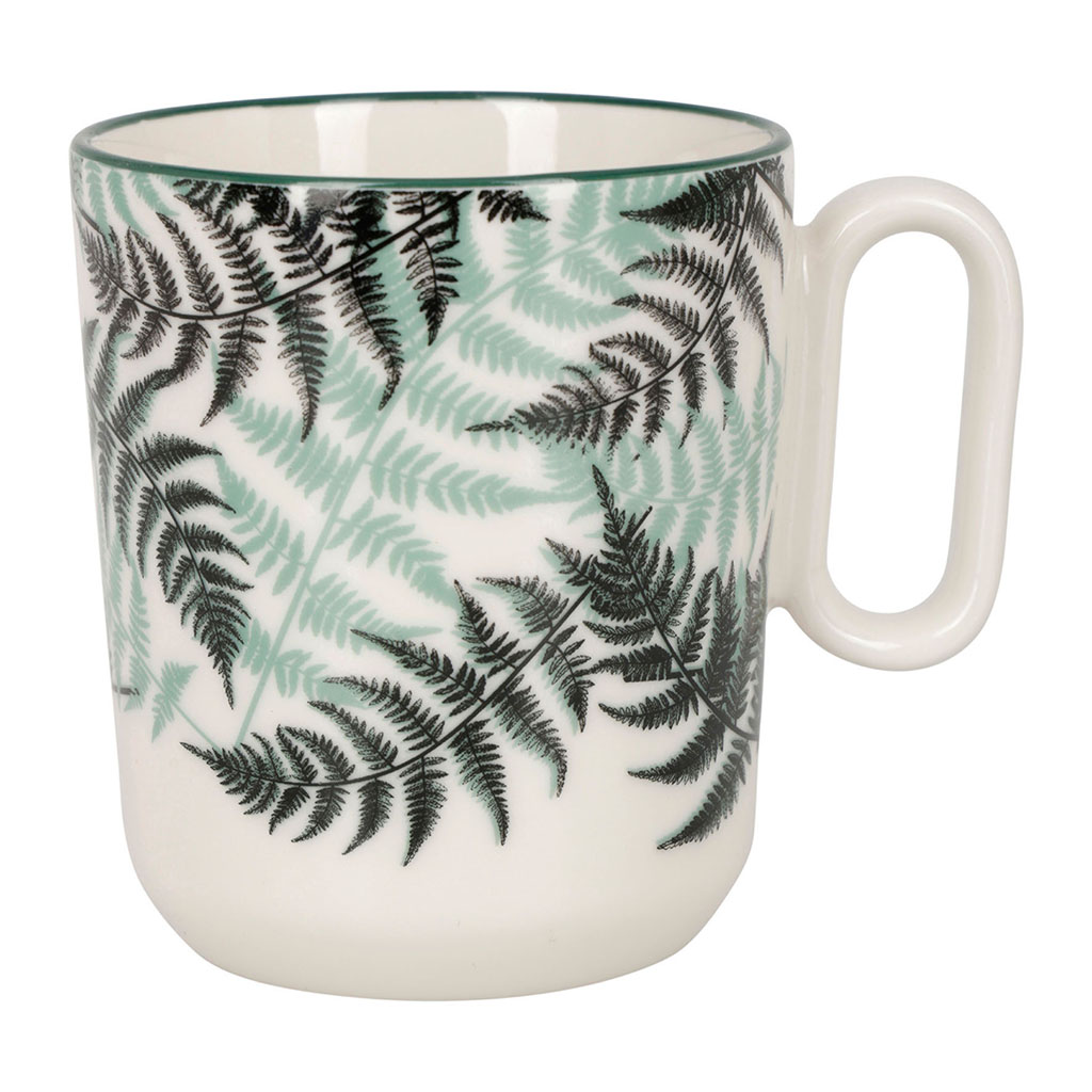 Mug BOTANIQUE céramique fougères 31cl