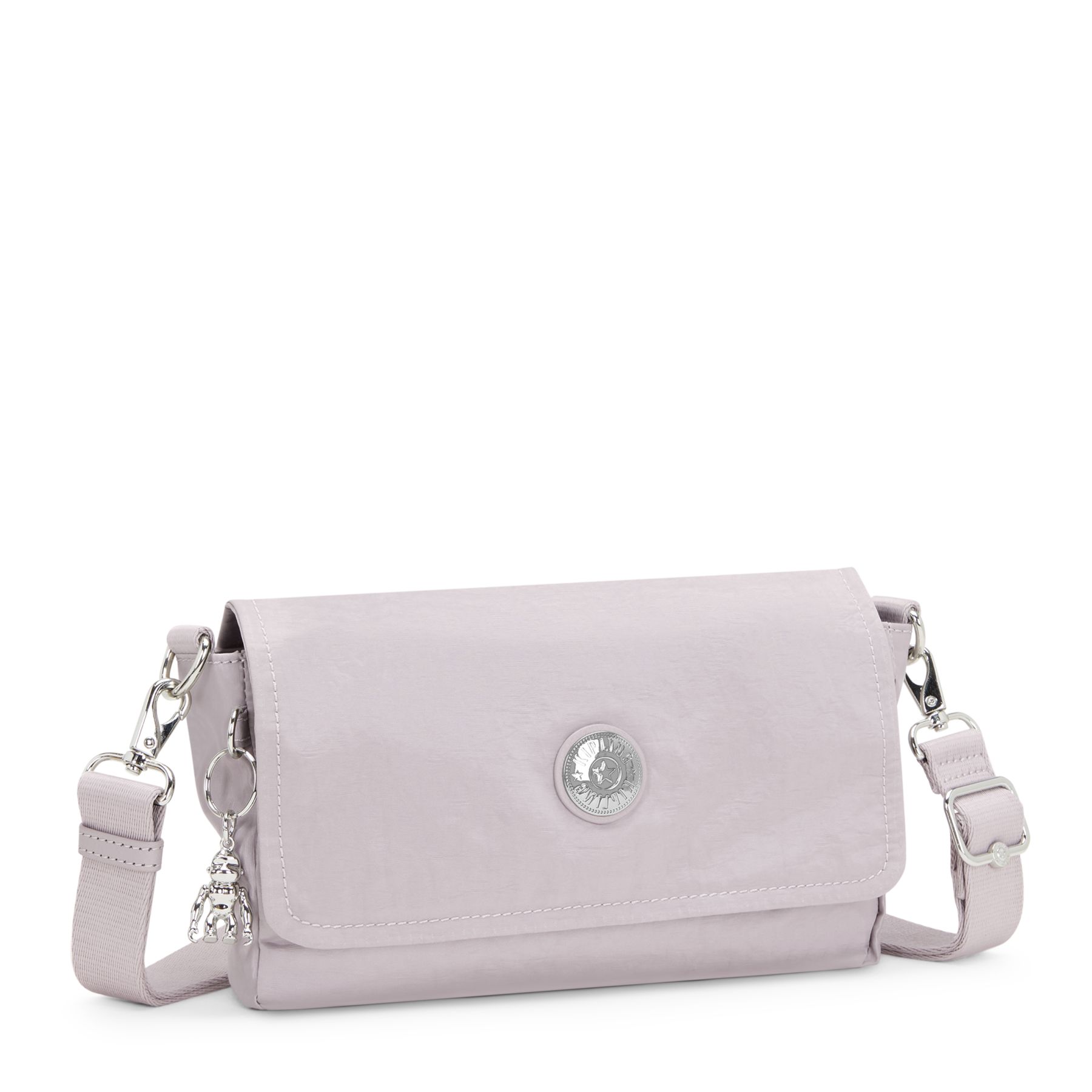 ARAS Petit sac à bandoulière avec sangle amovible - Gleam Silver