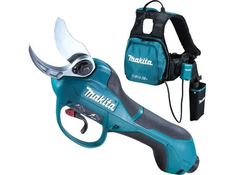 Makita - Secateur - ledningfri - 18 V - 5 Ah - 2 batterier - Skærekapacitet 33 mm - 0.8 kg