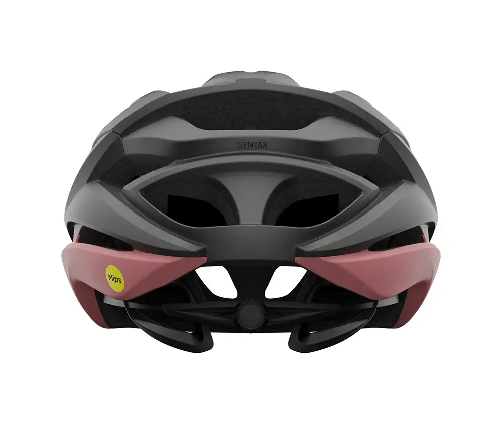 Giro Syntax MIPS Race Fietshelm Grijs/Roze