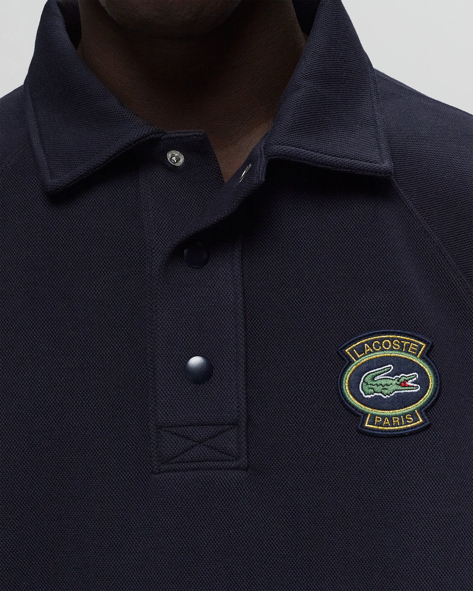 Lacoste SWEATSHIRT LOOSE FIT PIQUÉ