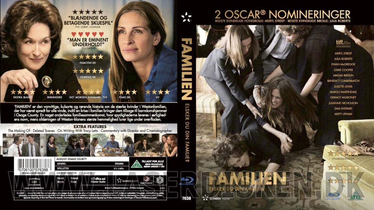 August Osage County / Familien - Blu-Ray