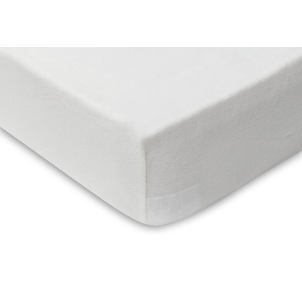 Jollein Ledikanthoeslaken Jersey 60 x 120 cm Ivory/Nougat 2-pack