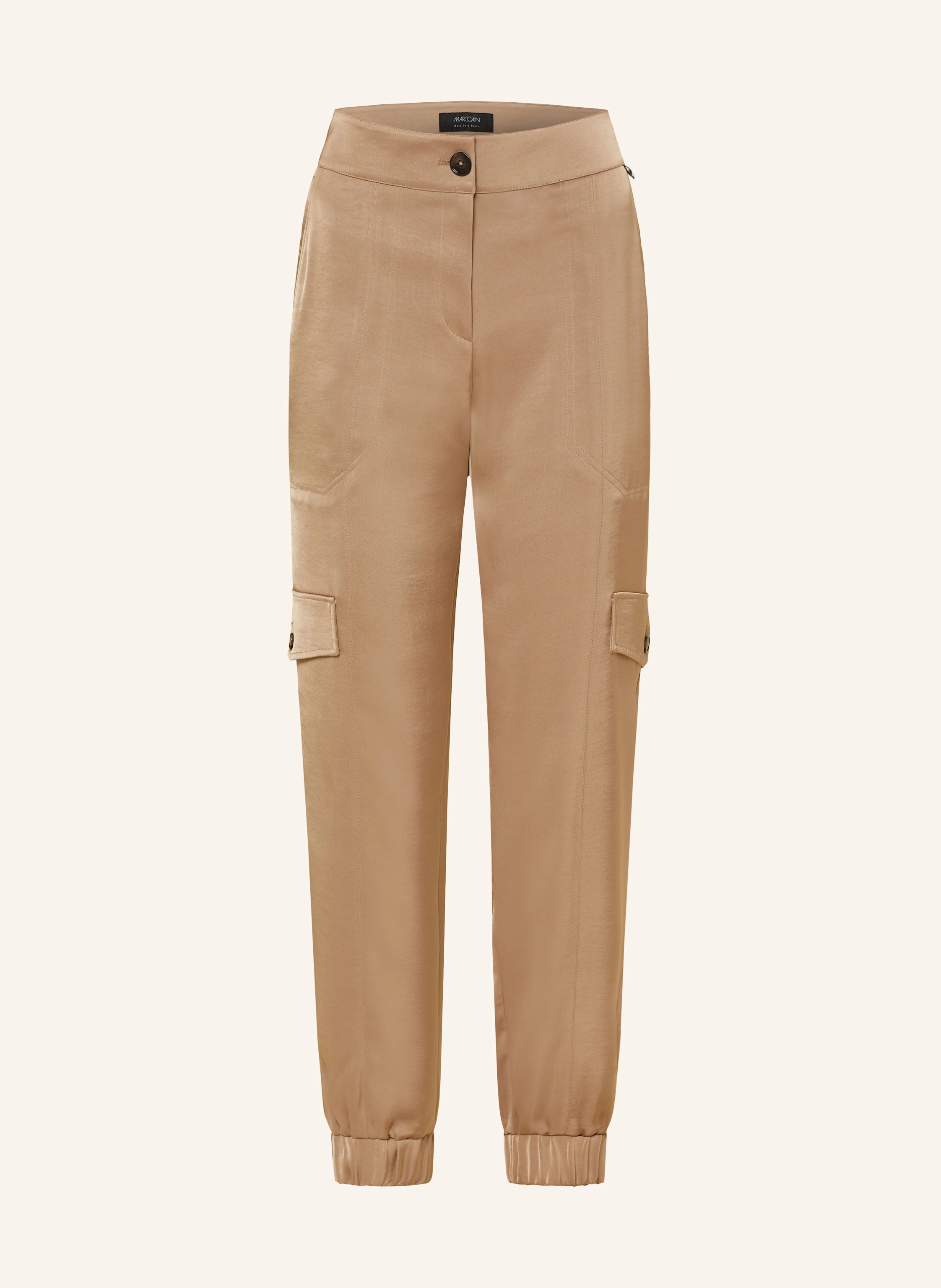 MARC CAIN Cargohose RIDDER aus Satin
