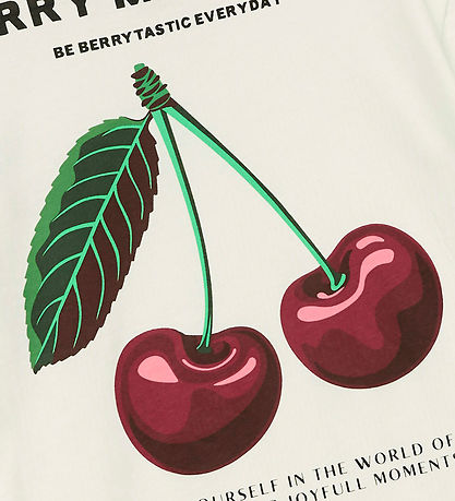 Vero Moda Girl T-Shirt - VmPhotostatic - Snow White/Strawberry