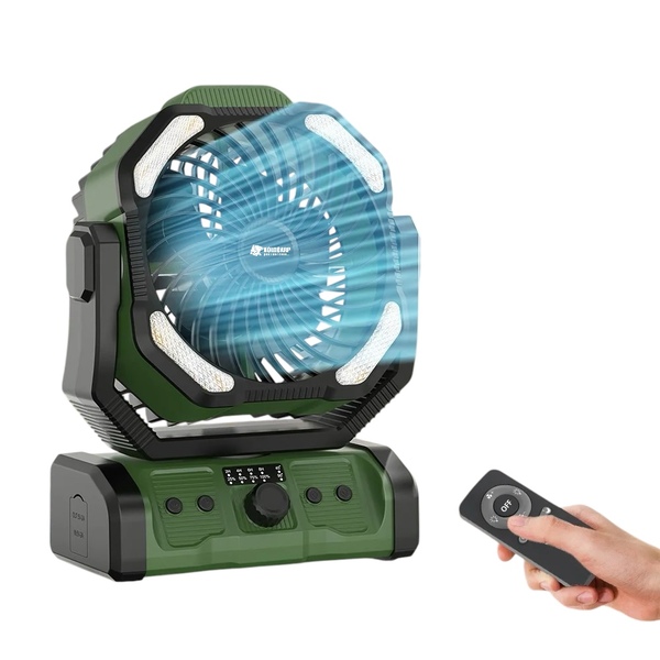 Ventilateur Holdcarp Rechargeable DoubleMotor Fan (avec Télécommande)