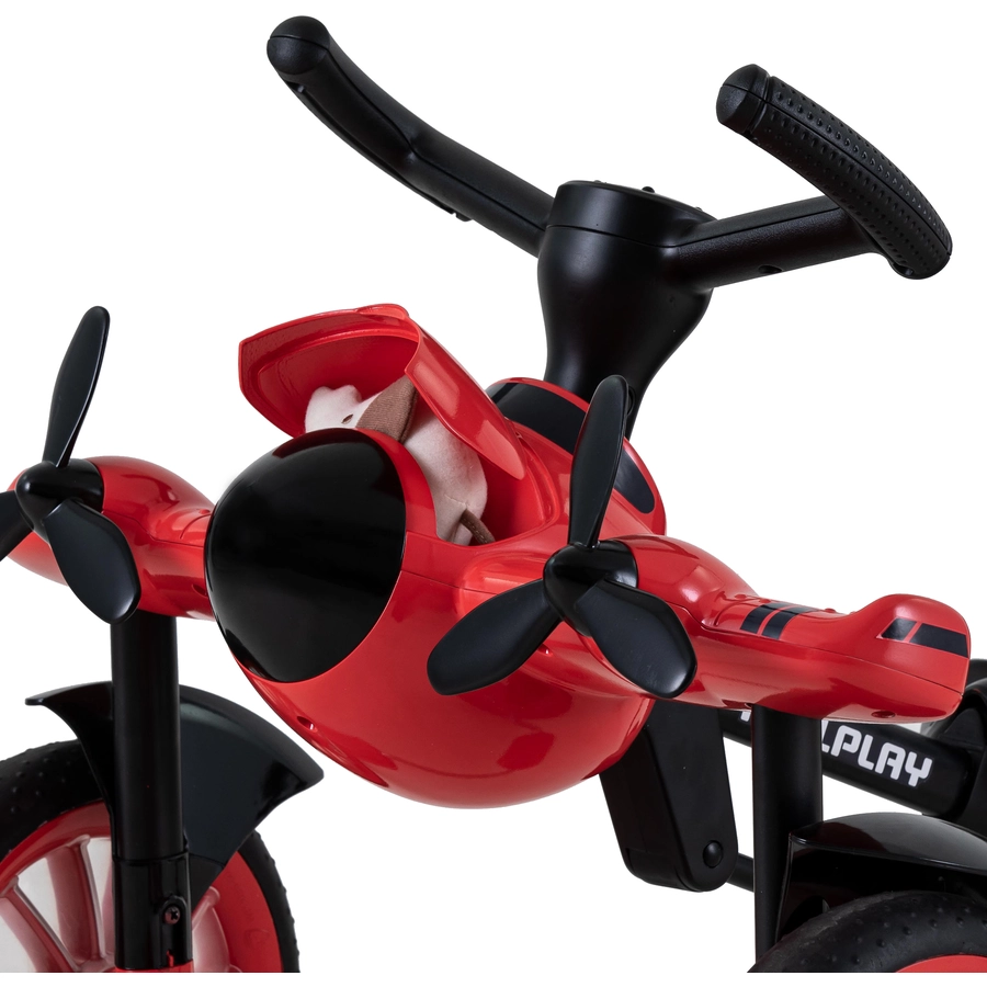 ROLLPLAY Flex Pedal Drifter Kinderfahrzeug  Tretfahrzeug zusammenklappbar Rot Rot