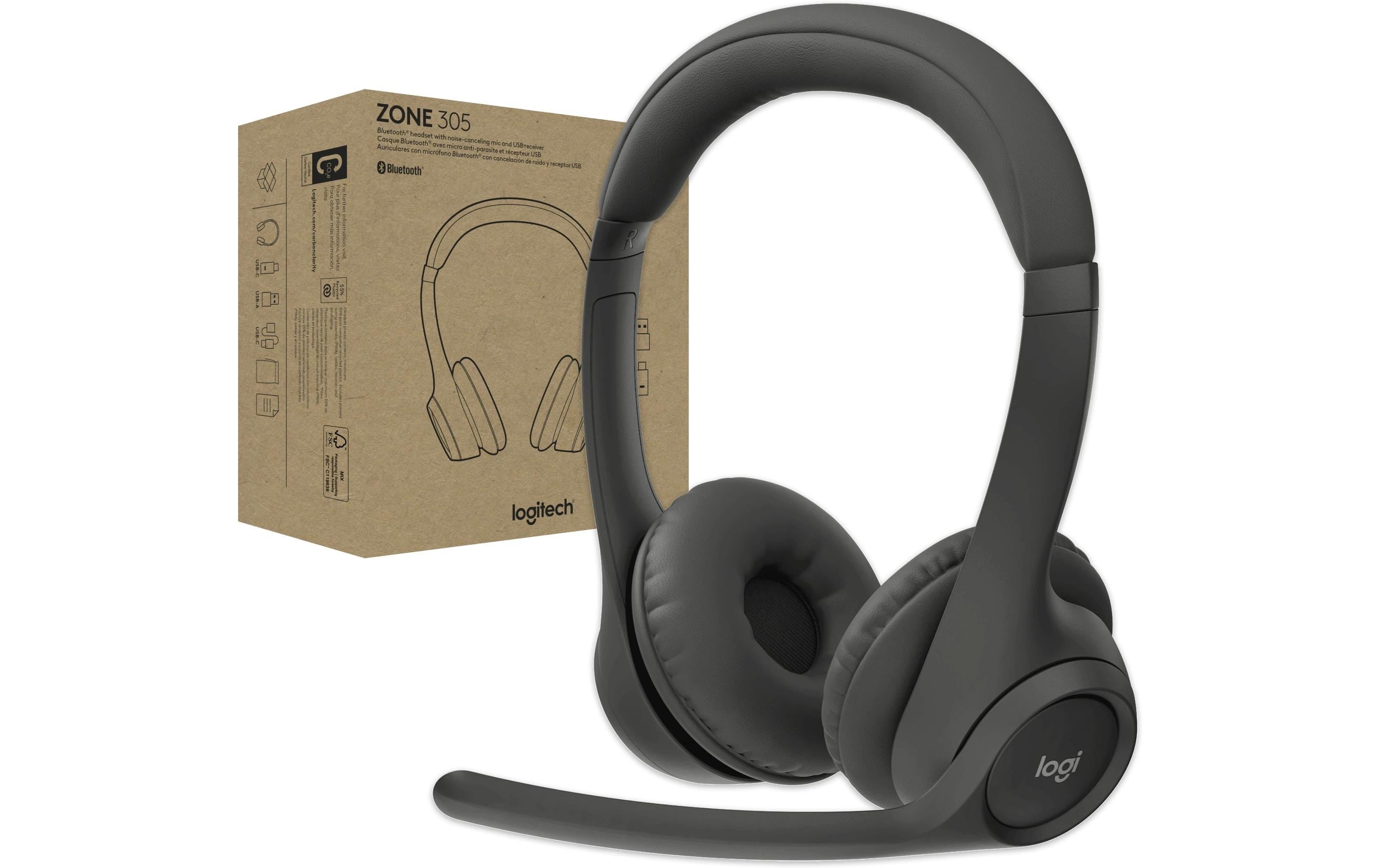 Zone 305 TeamsKabelloses Headset – für Unternehmen zertifiziert und ideal für den Masseneinsatz