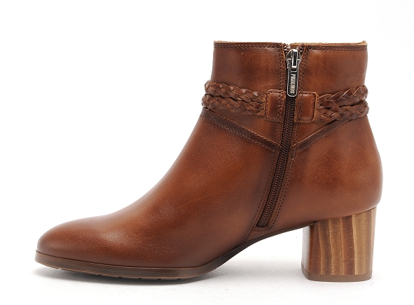 Pikolinos boots bottine talons femme w1z8521 marron