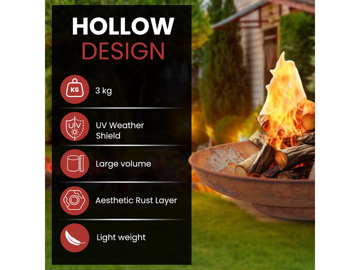 HEAT Outdoor Living Classic Ø60 cm vuurschaal - Brown