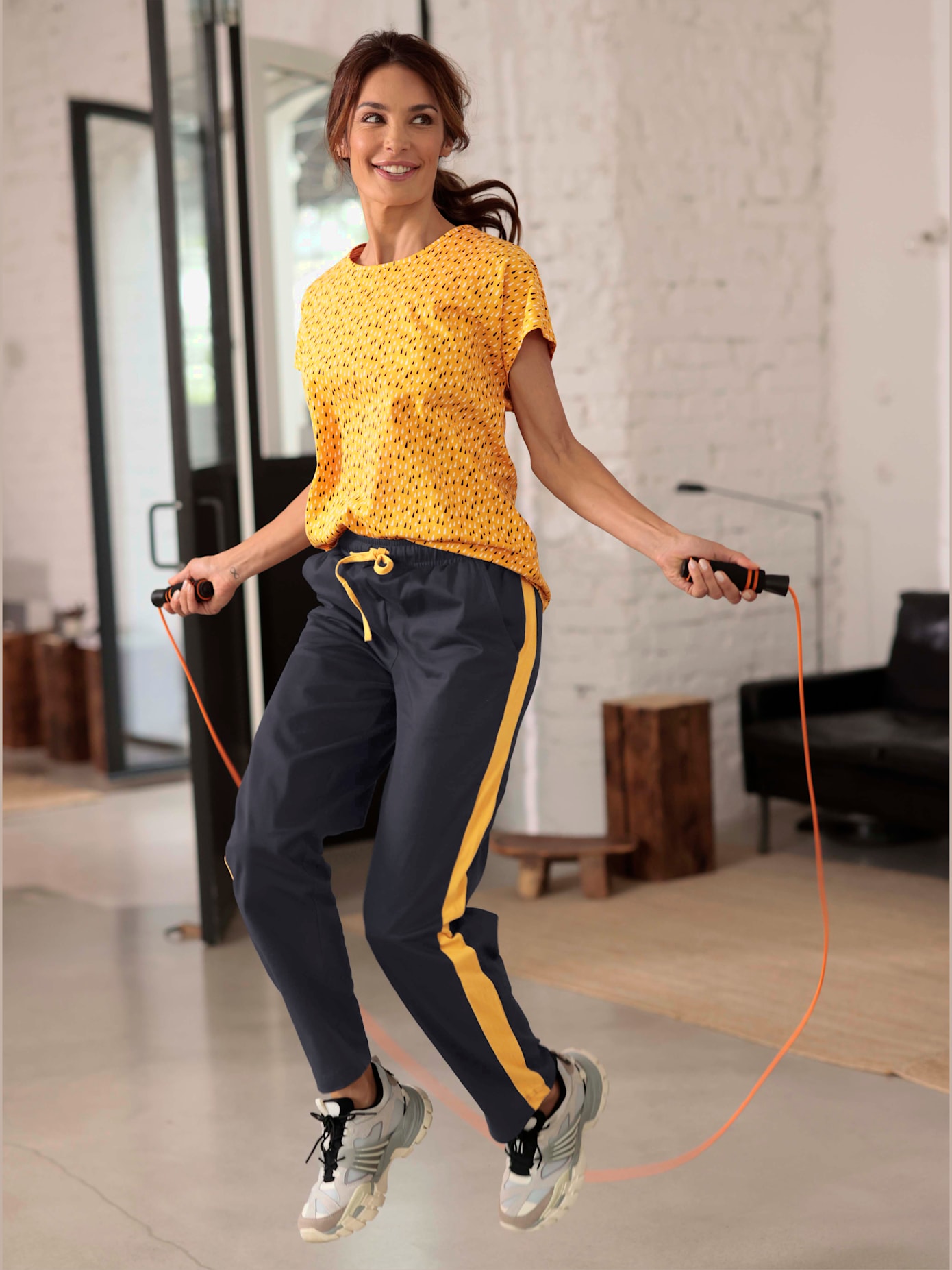 Pantalon de loisirs ceinture élastique confortable