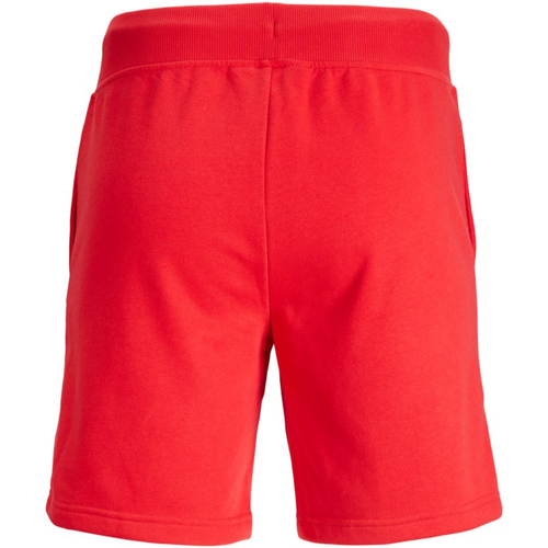 Jack & Jones - 12231486 JWHSTEVESWEAT SHORTS NAFA TRUE RED Rojo