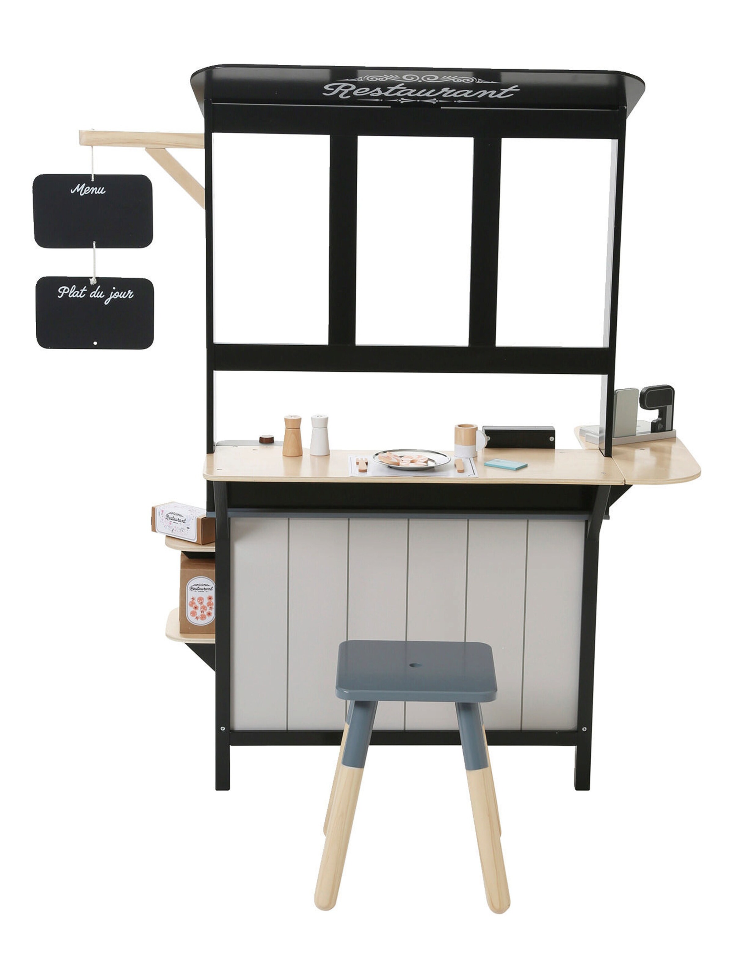 Vertbaudet Spiel-Restaurant aus Holz FSC® mehrfarbig