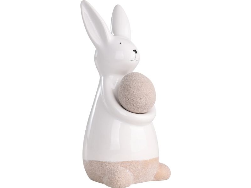 EGLO Hase Madiorano 17 cm, Weiss Osterfigur