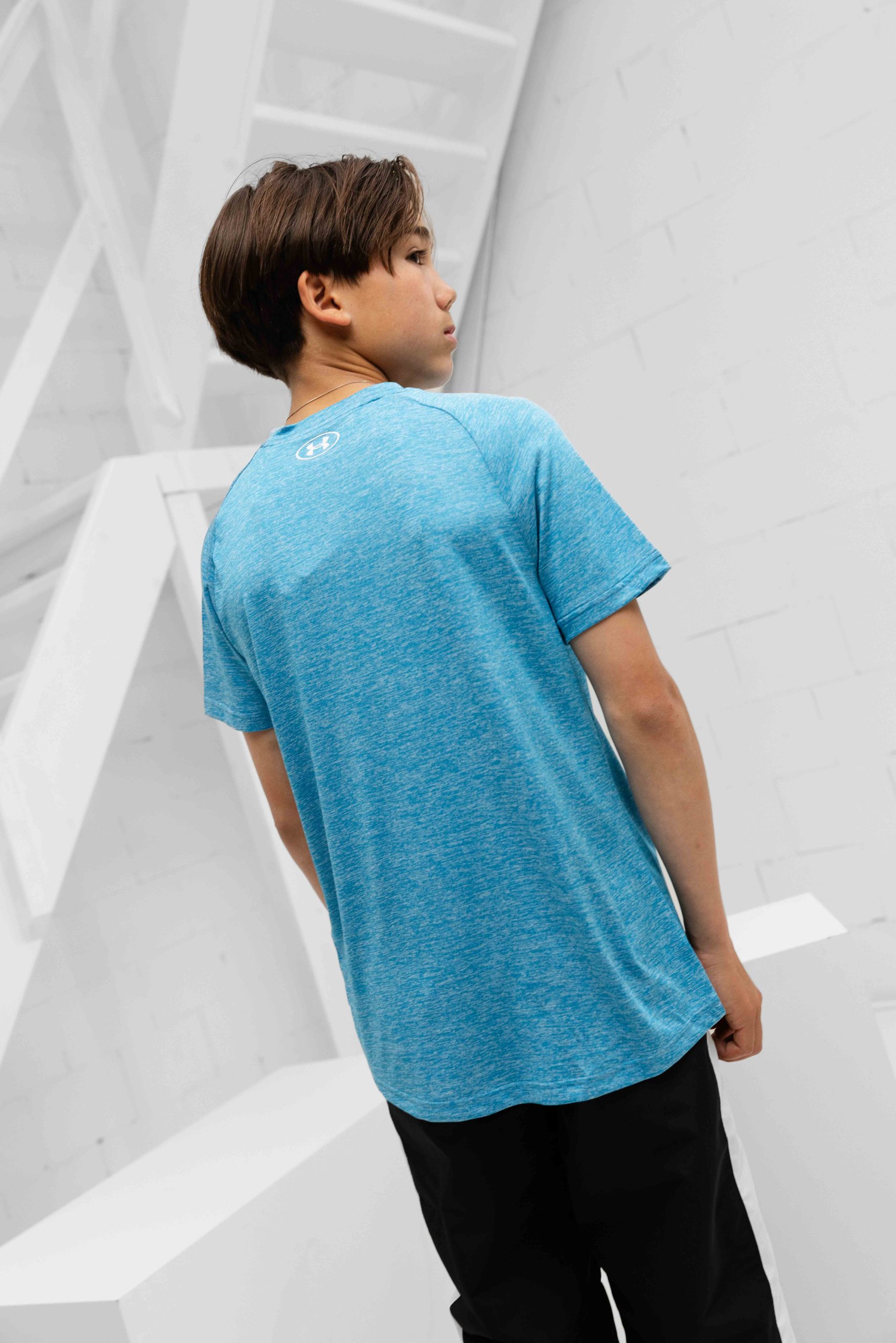 Under Armour Tech 2.0 T-Shirt Kids Blauw