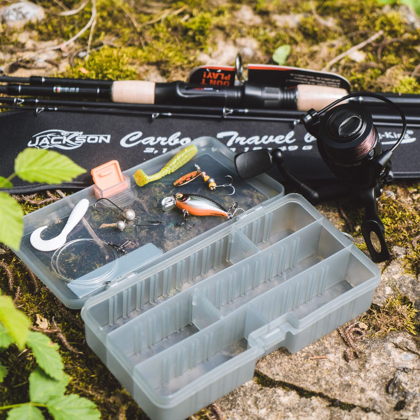 Premium Forelle/Barsch Einsteigerset by Fishing-King