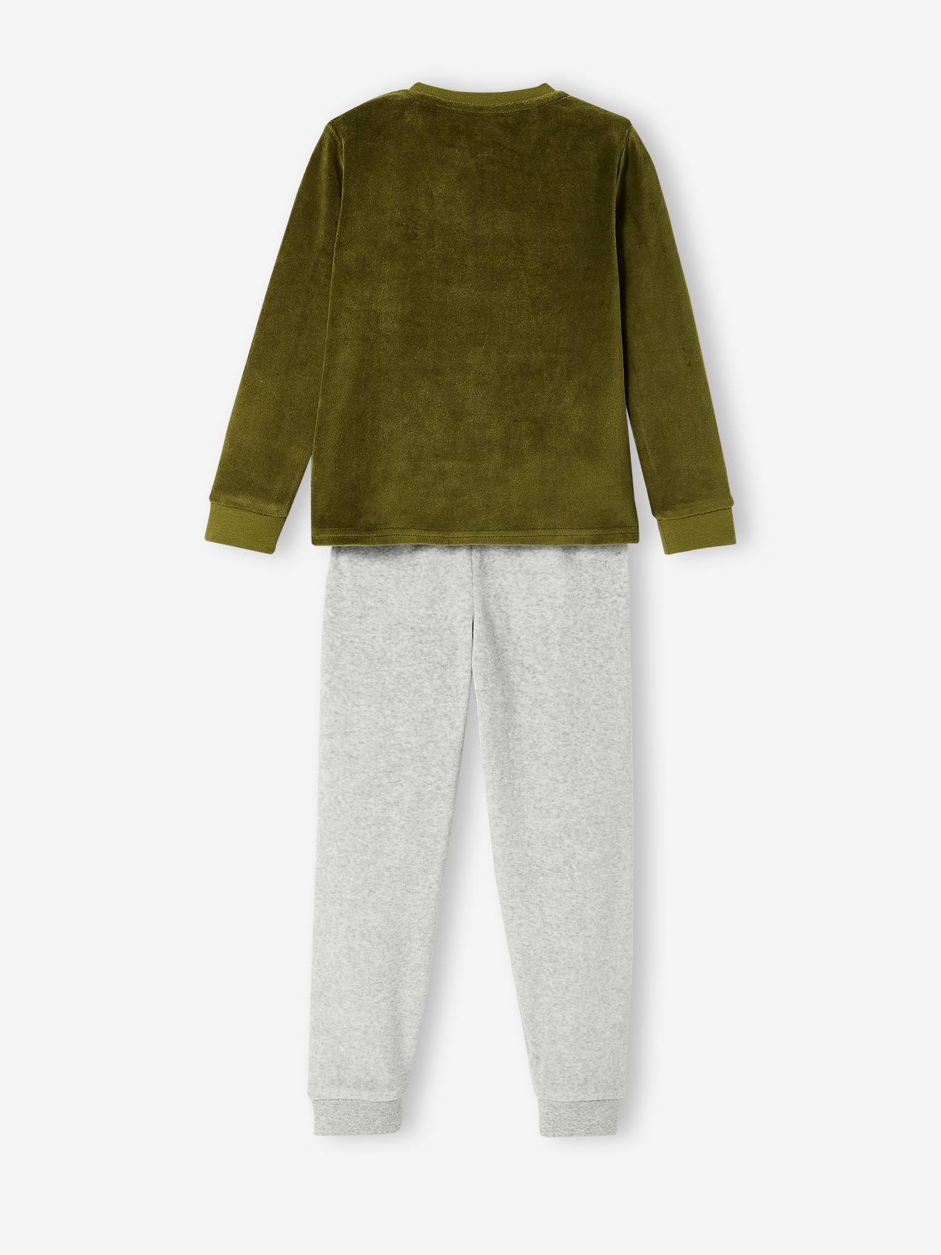 Lote com 2 pijamas de veludo 