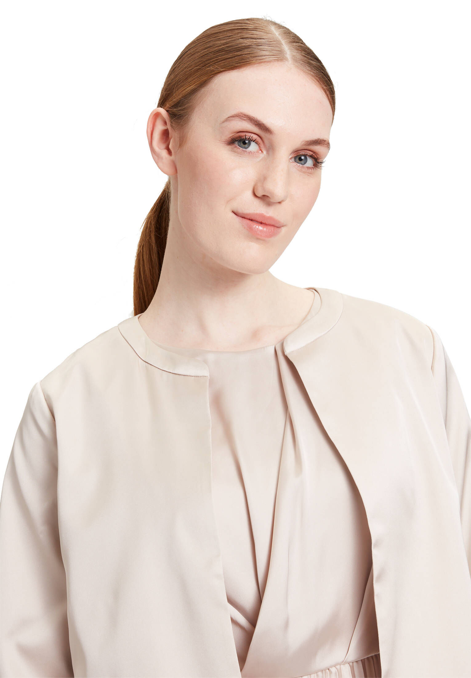 Betty & Co| Damen Blazer-Jacke unifarben