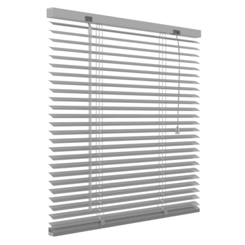 GAMMA aluminum jaloezie 25 mm zilver (kleurnr. 221) 220x180 cm (bxh)