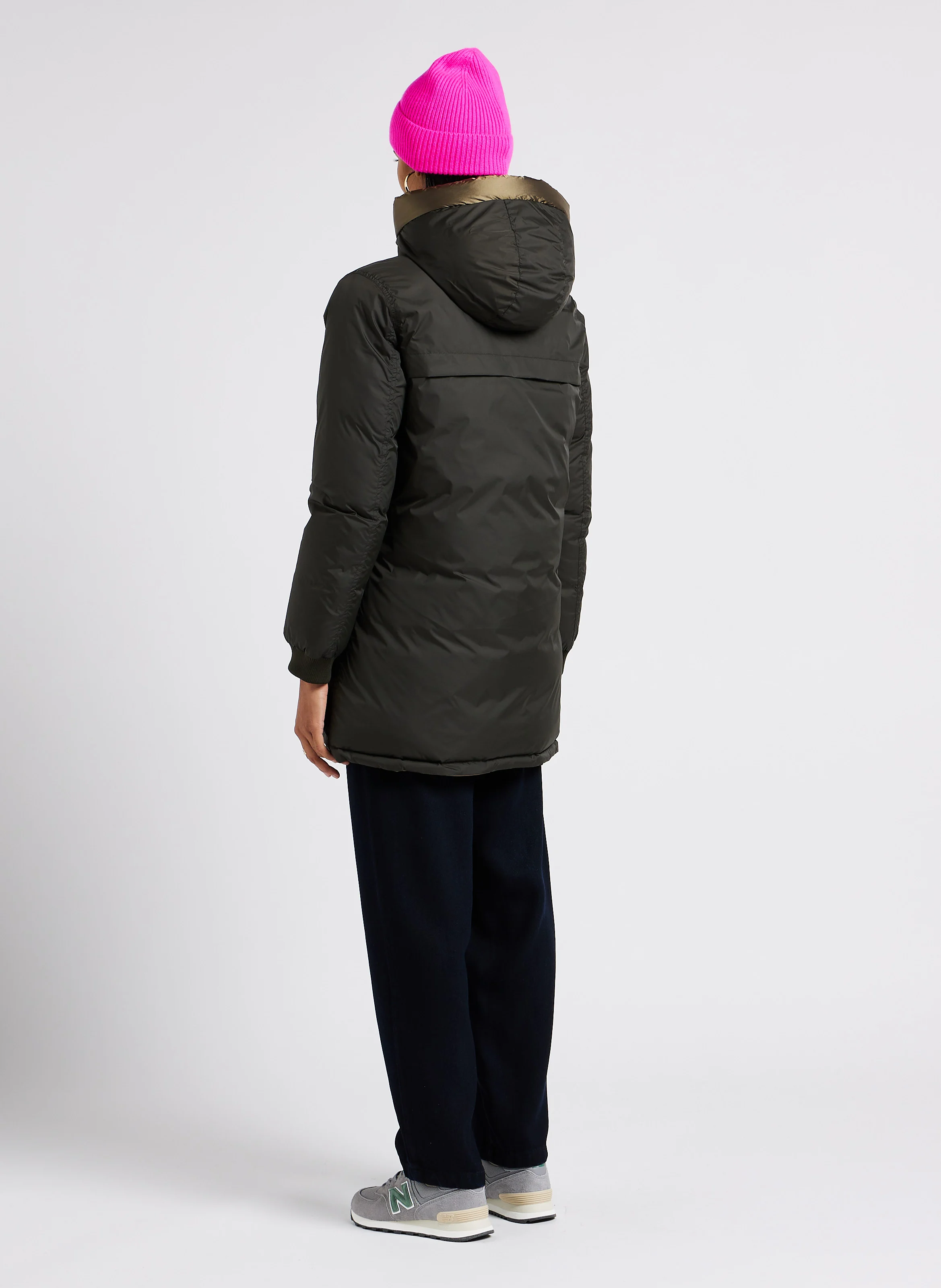 Doudoune à capuche | Multicolore