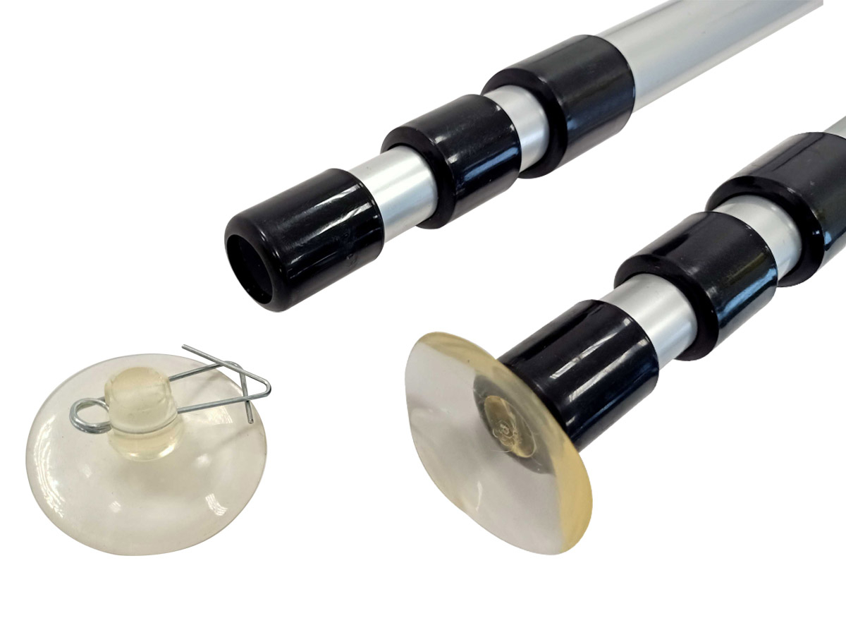Telta Rear Upright Poles - aandrukstangen