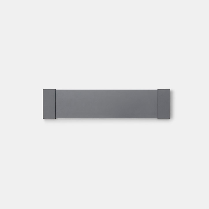 Façade de tiroir intérieur de cuisine Soto gris anthracite l. 50 cm GoodHome