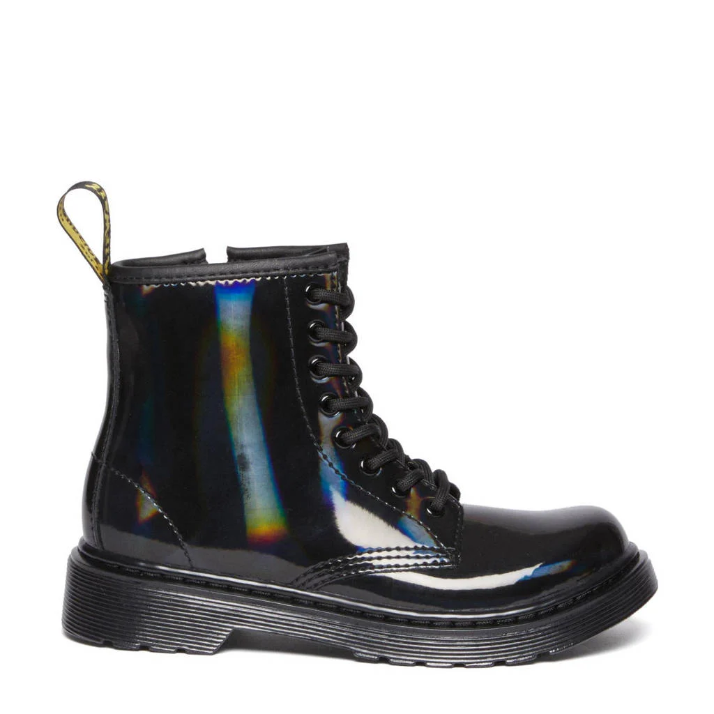 Dr. Martens 1460 Kleuter/Tiener leren veterboots zwart