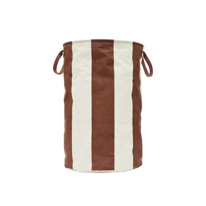 OYOY - Kara Wäschekorb, Ø 38 x H 54 cm, nutmeg