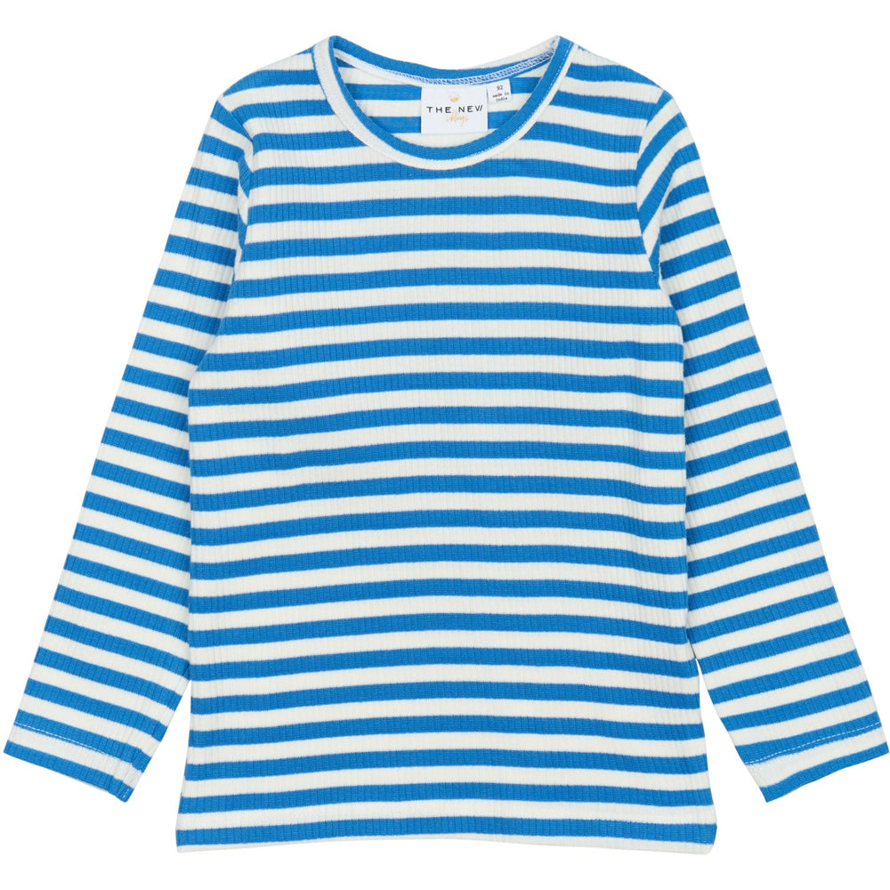 Køb THE NEW Siblings Campanula Striped Fro L_S Rib Tee