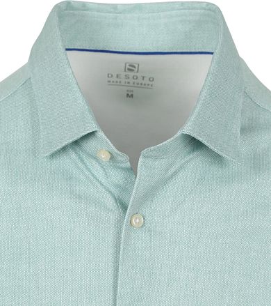 Desoto Short Sleeve Jersey Overhemd Lichtgroen 83032-3-620 kopen