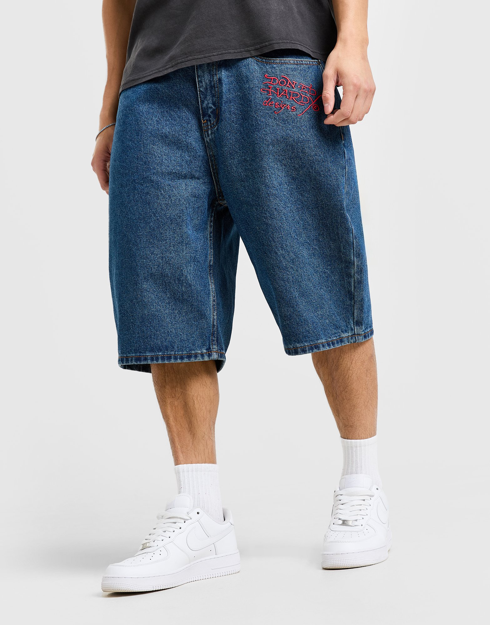 Ed Hardy Short Denim Homme