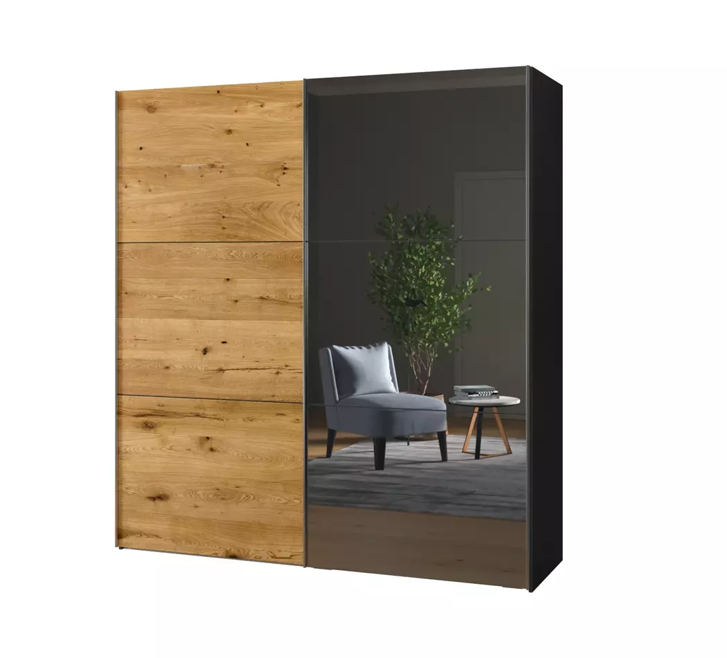 Schwebetürenschrank Slideline 203 x 220 cm