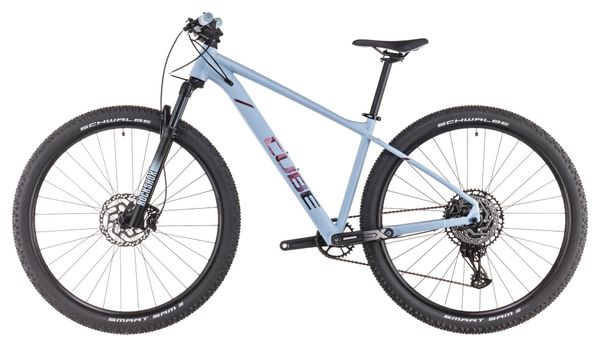 VTT Semi-Rigide Cube Attention SLX Sram SX Eagle 12V 29'' Bleu Pigeon 2025