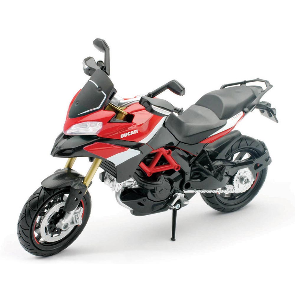 New Ray - Maquette moto 1/12 Ducati Multistrada 1200 S Pikes Peak Rouge / Noir / Blanc