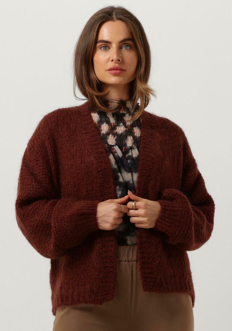 SUMMUM rode summum vest oversized cardigan mohair blend knit