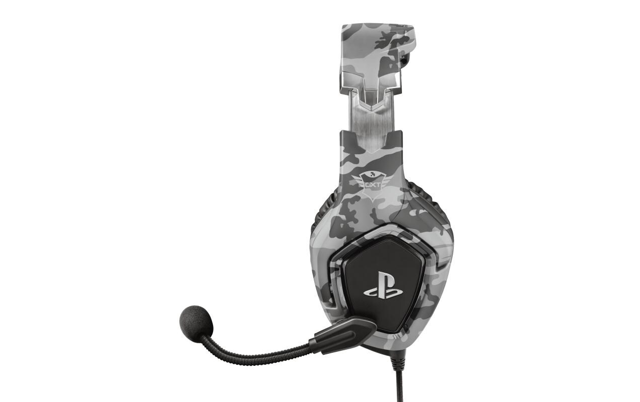 Headset GXT 488 Forze-G PS4/PS5 GrauGaming-Headset exklusiv für PS4 und PS5 mit einklappbarem Mikrofon und verstellbarem Kopfbügel
